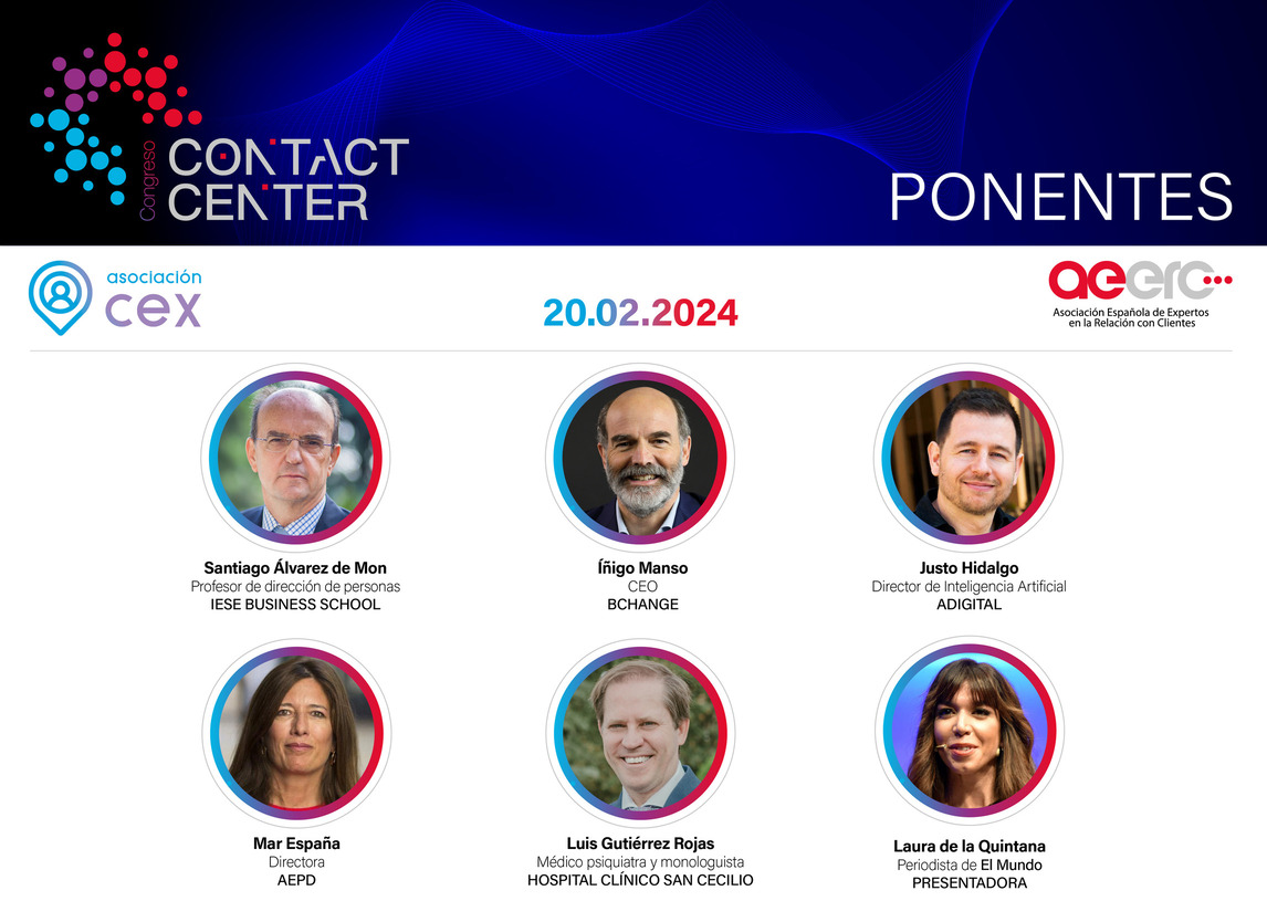 El III Congreso Contact Center revela su agenda y sus posibles invitados