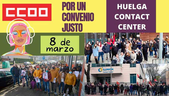 Los sindicatos aseguran que la huelga de Contact Center por un Convenio justo tuvo un amplio seguimiento