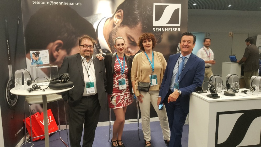 Sennheiser se sumó a la transformación en Expocontact 2019