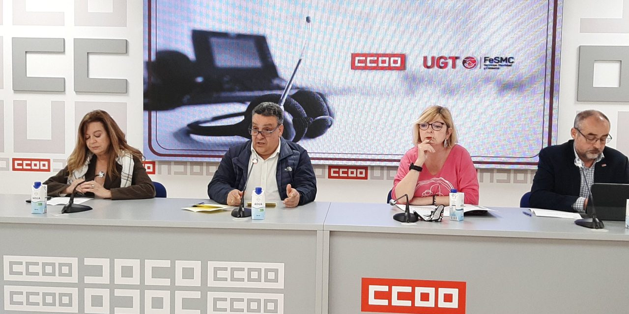 UGT y CCOO convocan huelga en el sector Contact Center el próximo 13 de mayo