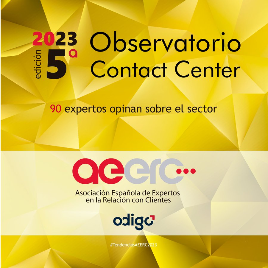 La AEERC publica la 5ª edición de su libro de tendencias, el Observatorio del Contact Center